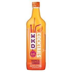 WKD Tropical Sunrise Cocktail
